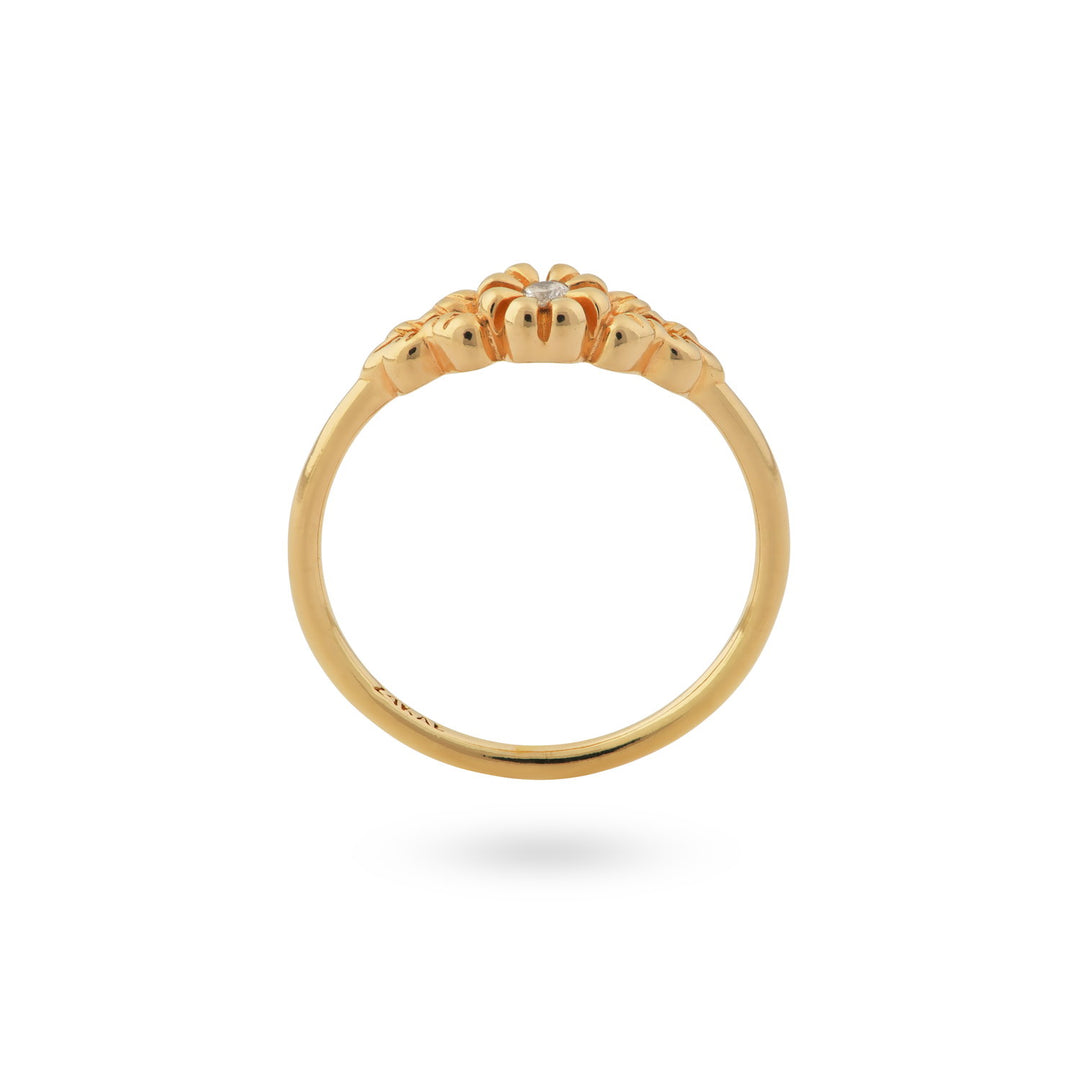 Ring with ornament - 12404Y