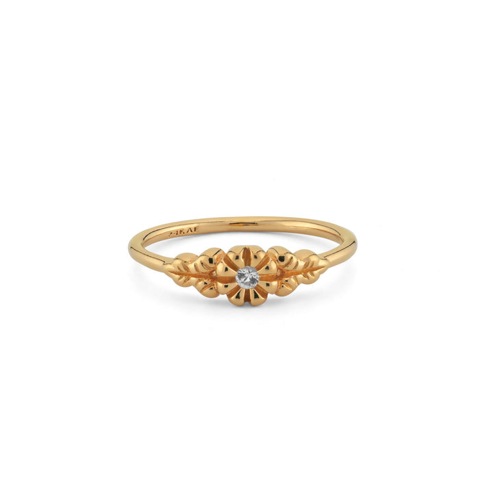 Ring with ornament - 12404Y