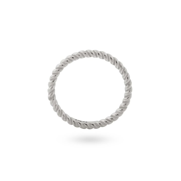 Ring with rope structure - 12423S