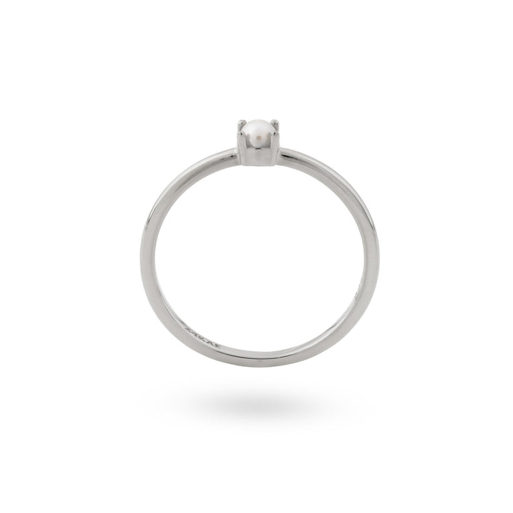 Ring met parel - 12424S