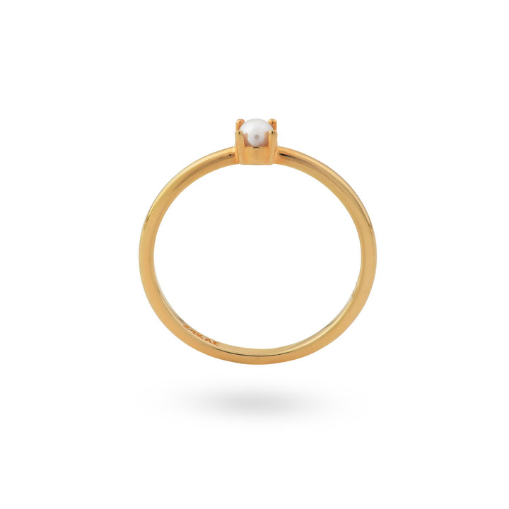 Ring met parel - 12424Y