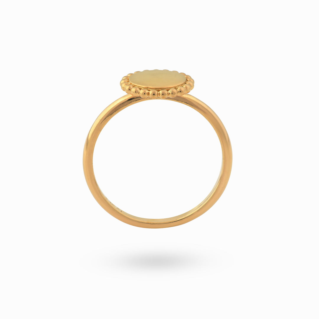 Ring with coin - 12425Y