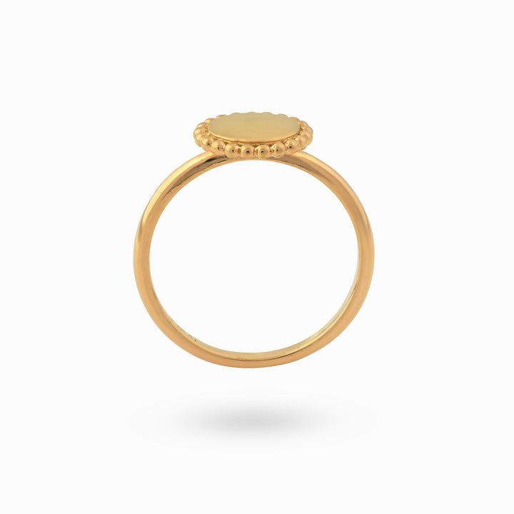 Ring with coin - 12425Y