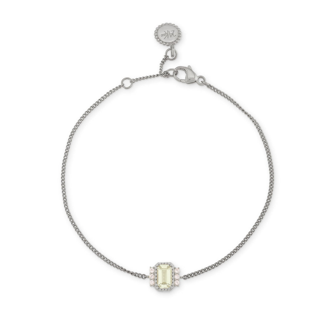 Bracelet with vintage look pendant - 22424S