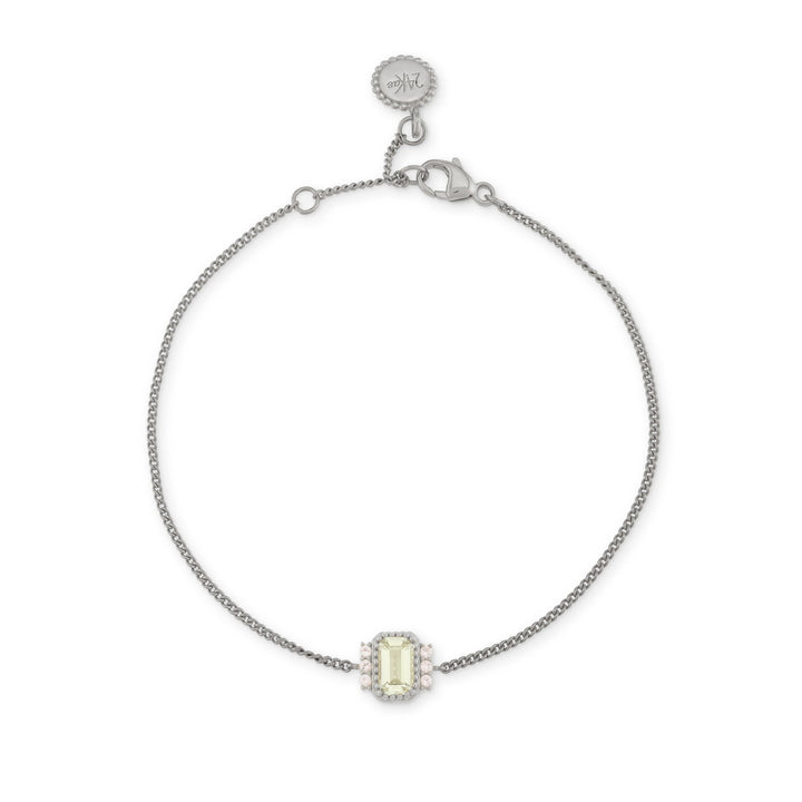 Vintagelook armband met bedel - 22424S
