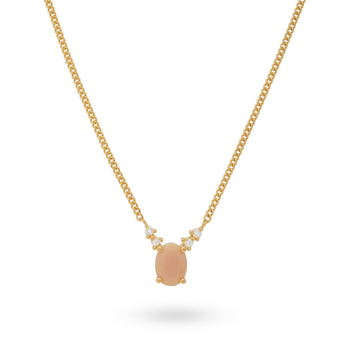Necklace with vintage look pendant - 32426Y