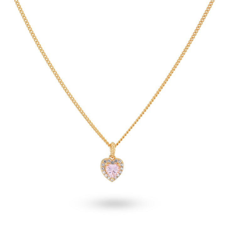 Collier with heartshaped pendant - 32457Y