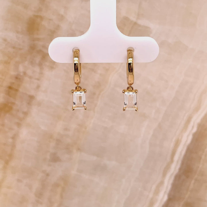Oorbel met bedel - 42417S