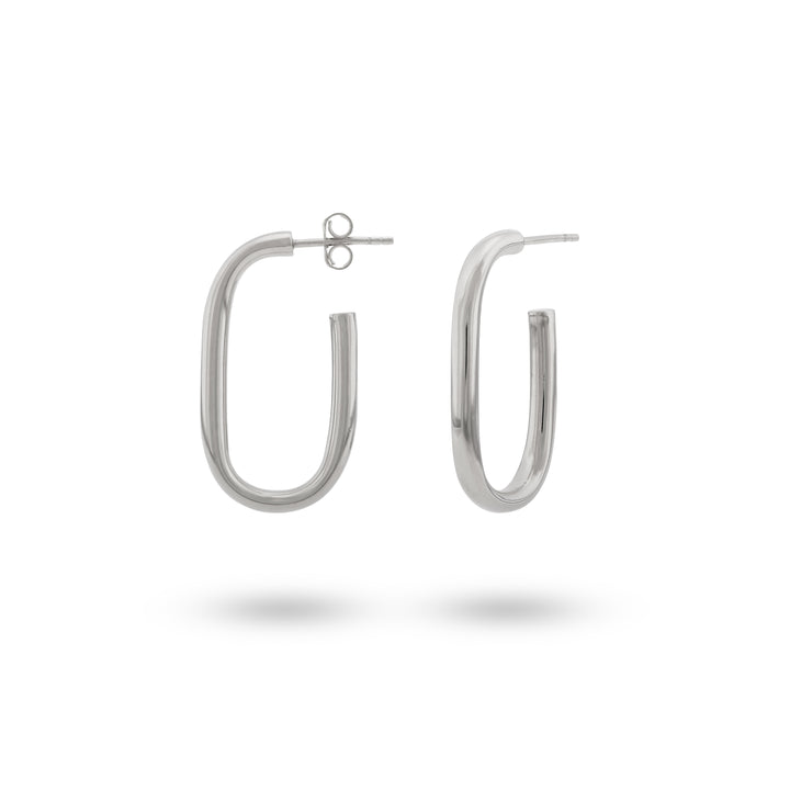 24Kae Statement Oorbellen  - 925 Sterling zilver gerhodineerd  42407S
