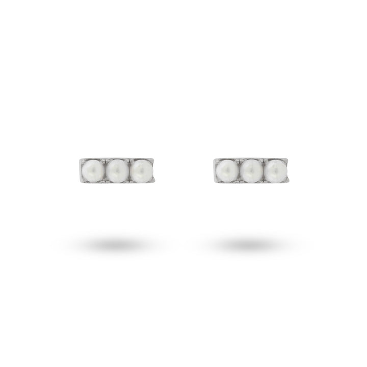 Earstuds with pearls - 42416S