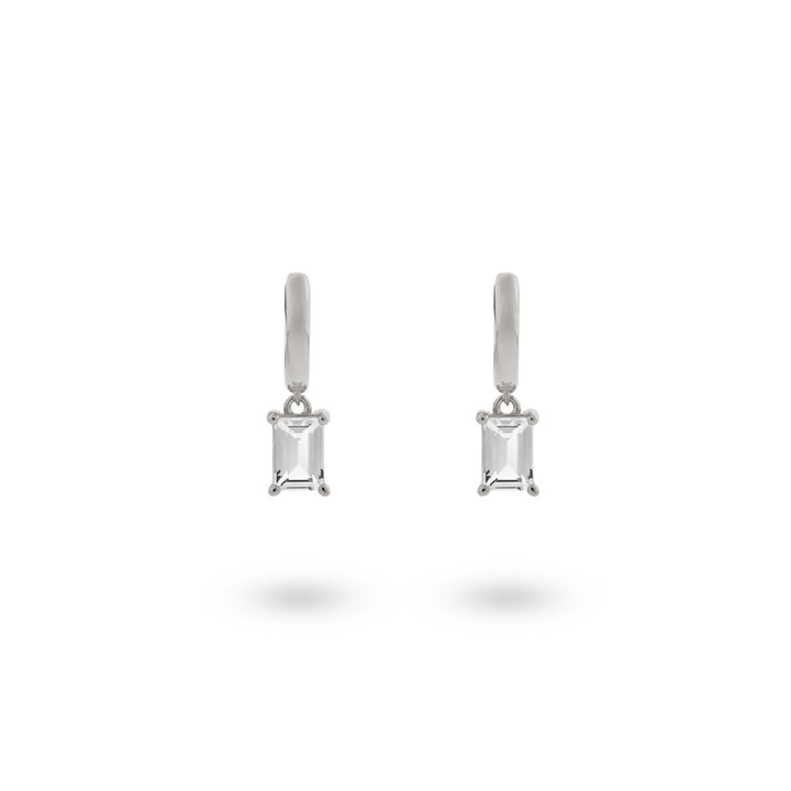 Oorbel met bedel - 42417S
