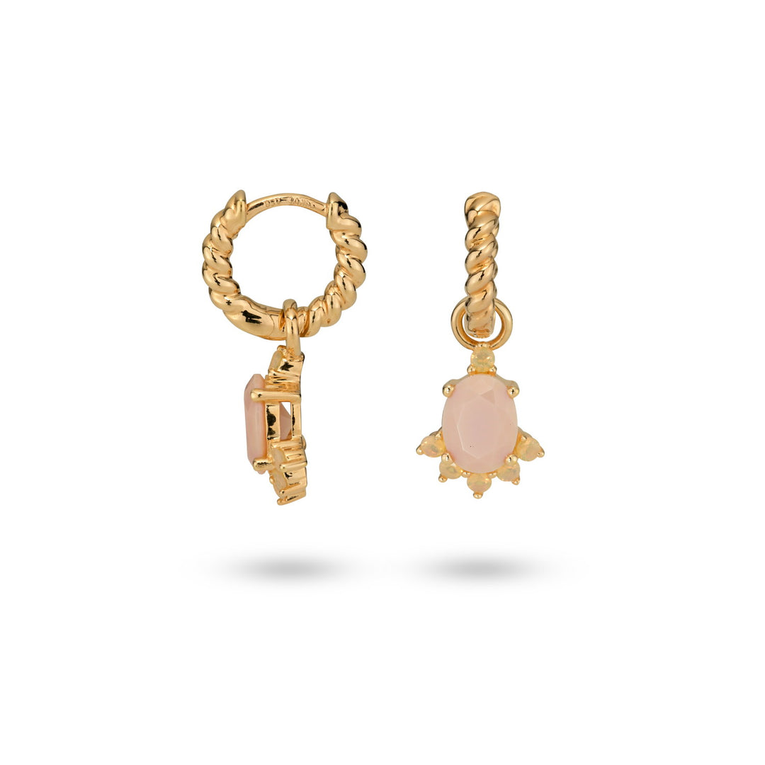 Earrings with pendant - 42431Y