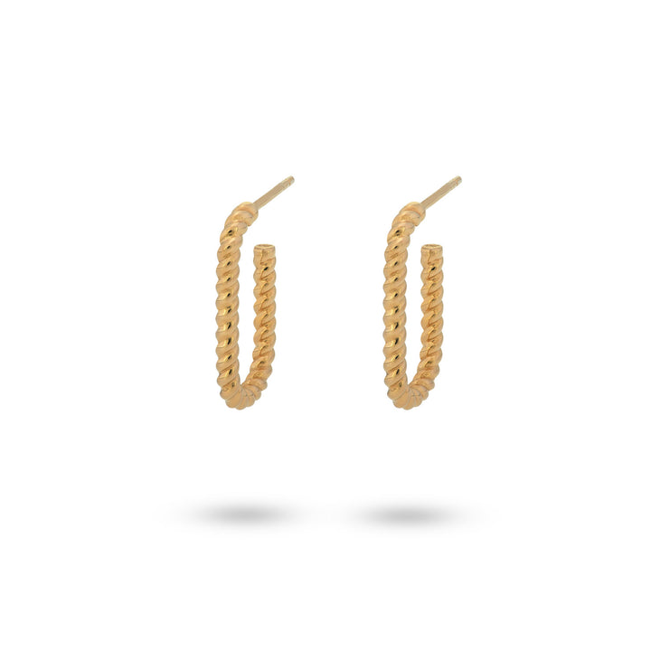 Earring with rope structure - 42441Y