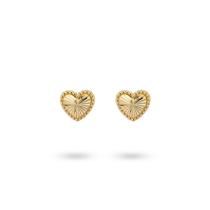 Heartshaped earstud - 42454Y