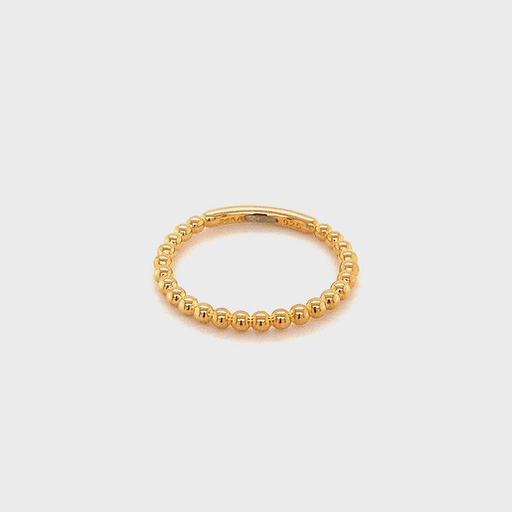 Ring with bubble structure - 12426Y