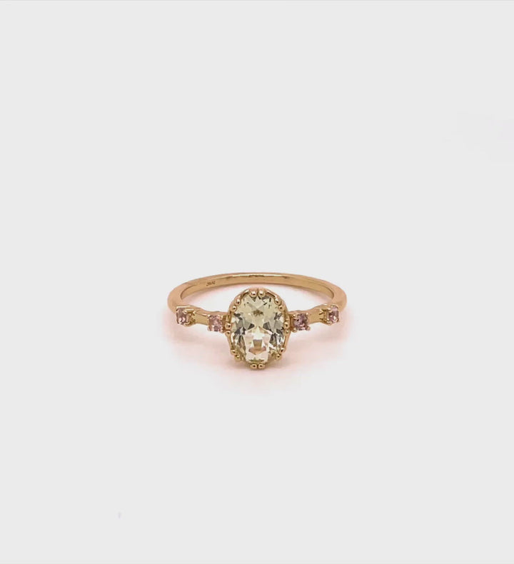 Ring met kleurstenen - 12406Y