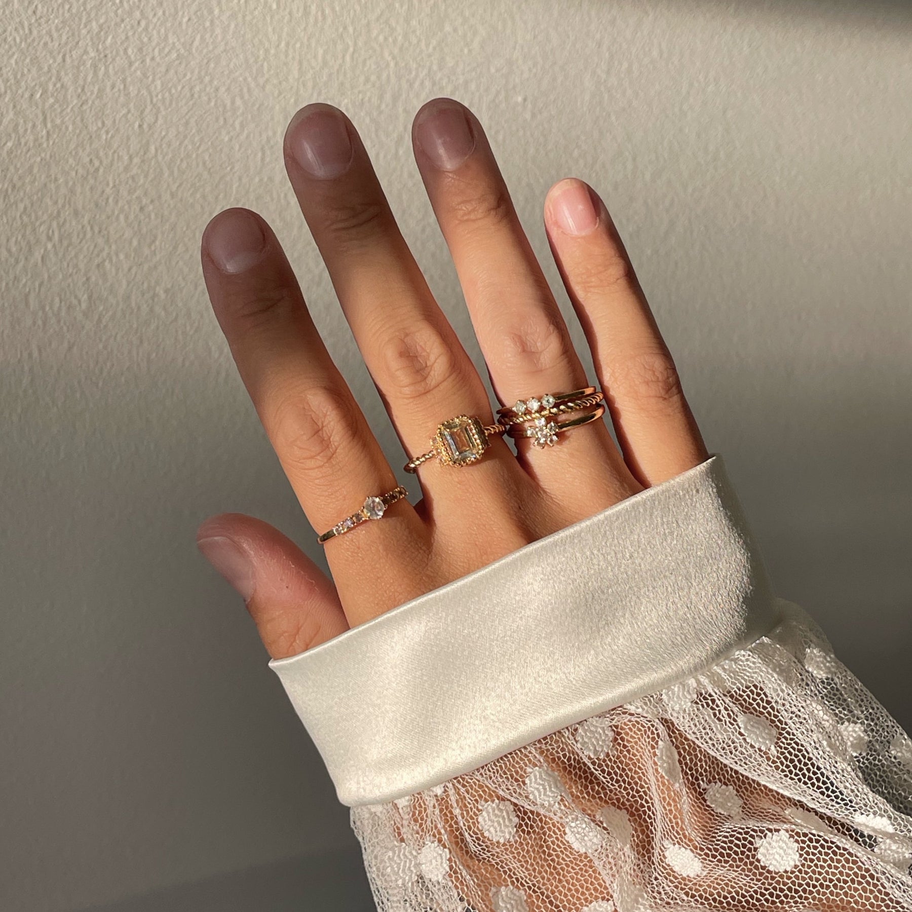 Gorjana hudson ring discount set