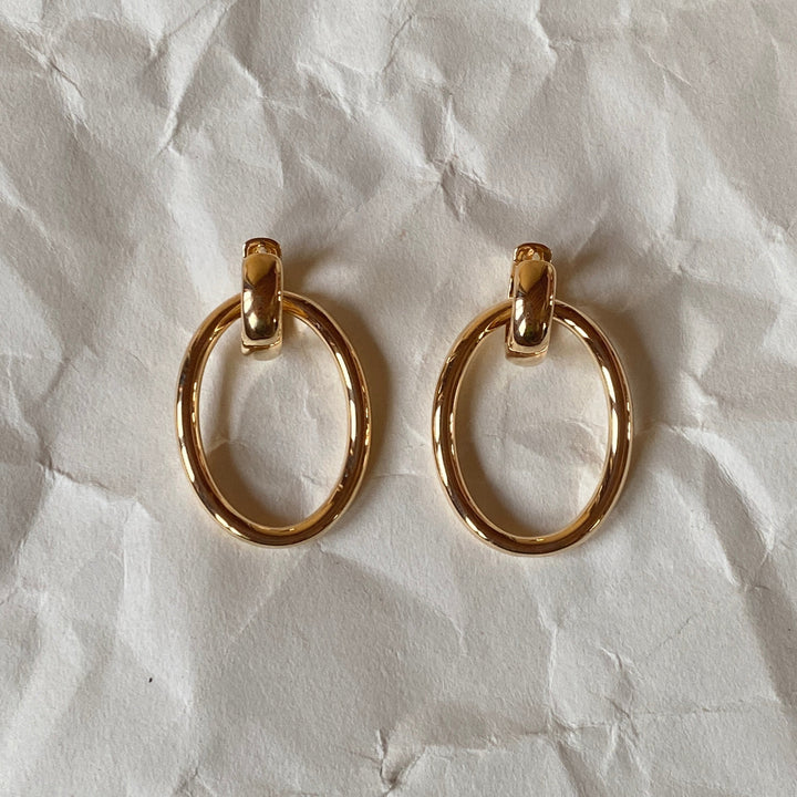 Classic statement earrings - 42446Y