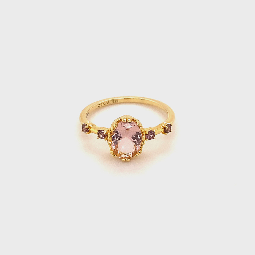 Ring met kleurstenen - 12433Y