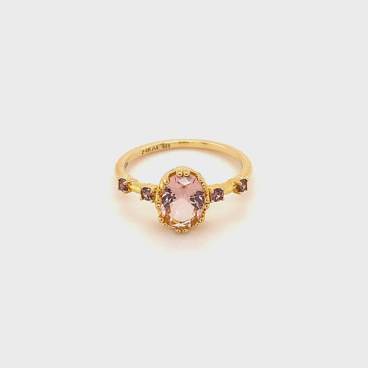 Ring met kleurstenen - 12433Y