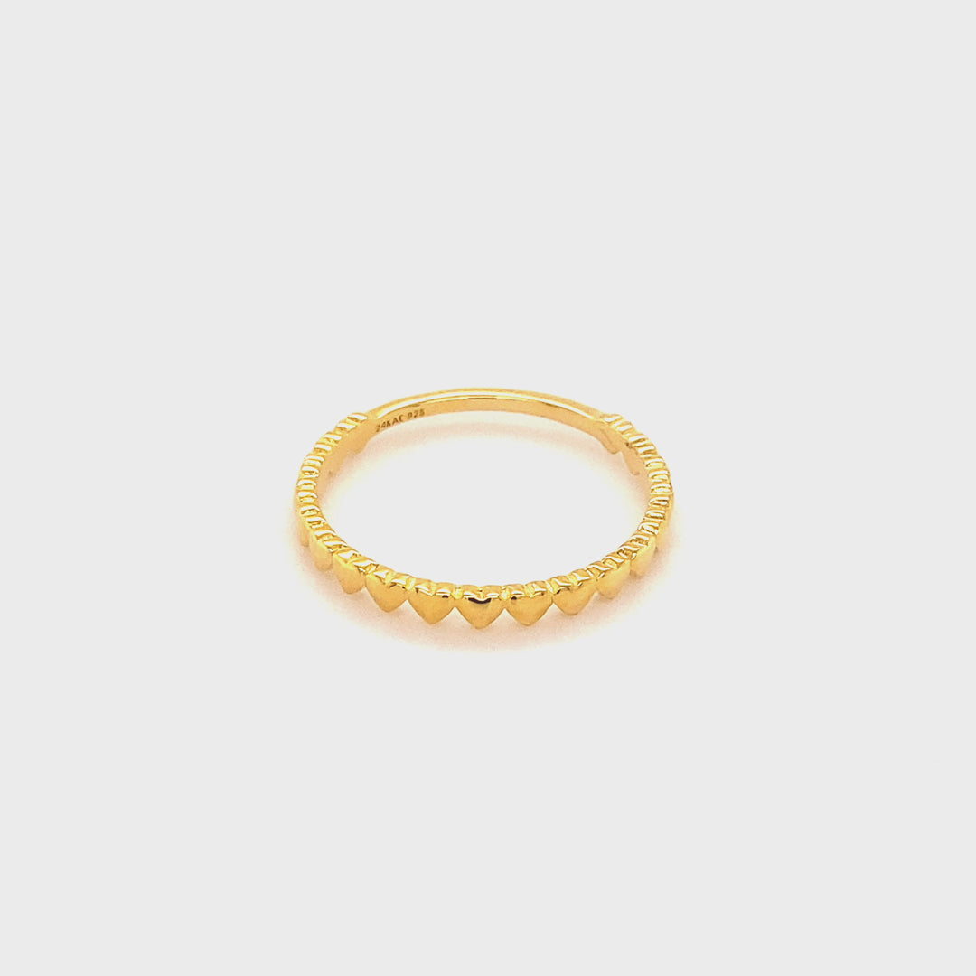 Ring heart shaped - 12418Y