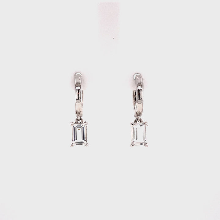 Oorbel met bedel - 42417S