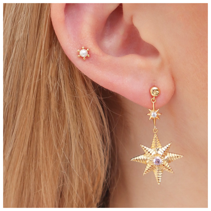 Earstud with pearl - 42420Y