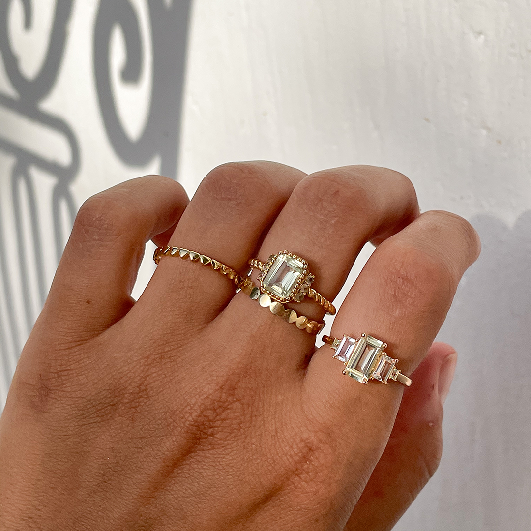 Ring with circles - 12420Y
