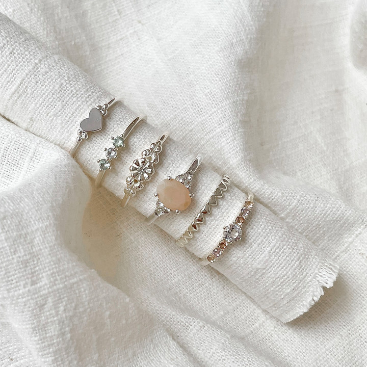 Ring heart shaped - 12418S